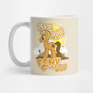 Stay Gold Pony Boy Mug